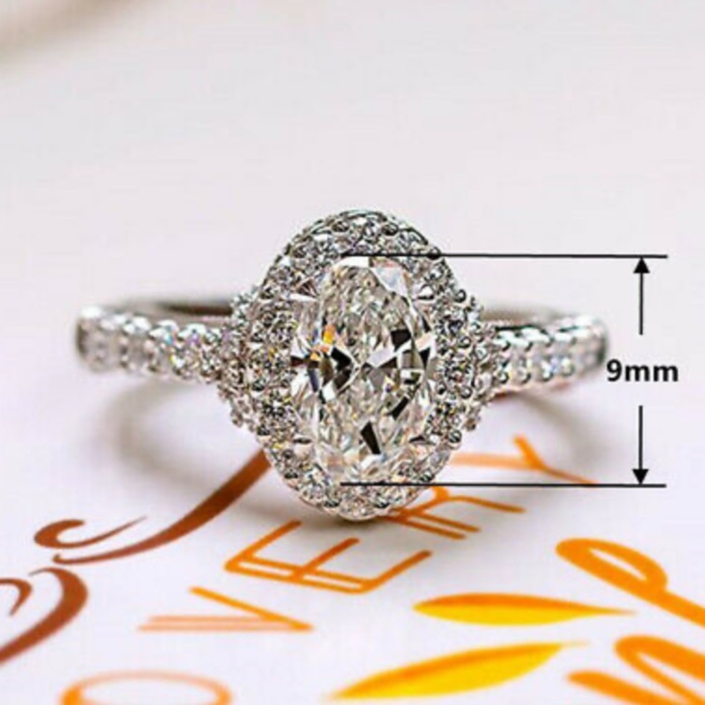 NEW Elegant 925 Silver Ring for Women - Picture 2 of 5